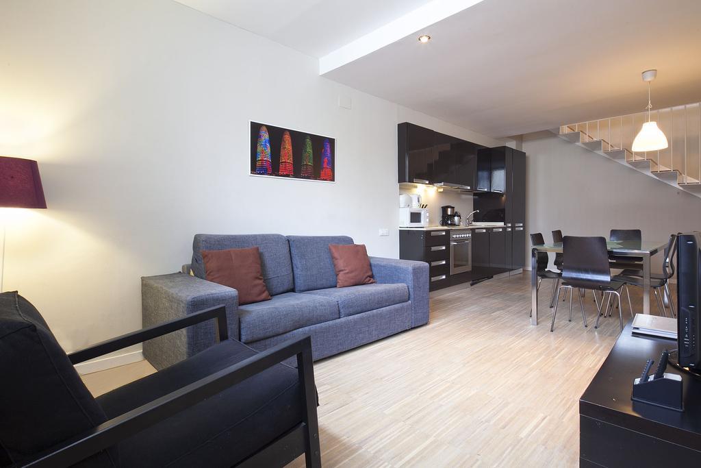 Blue Apartments برشلونة الغرفة الصورة